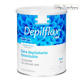 DEPILFLAX WOSK DO DEPILACJI PUSZKA 800ML AZULEN