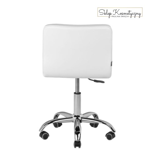 Krzesło kosmetyczne A-5299 białe