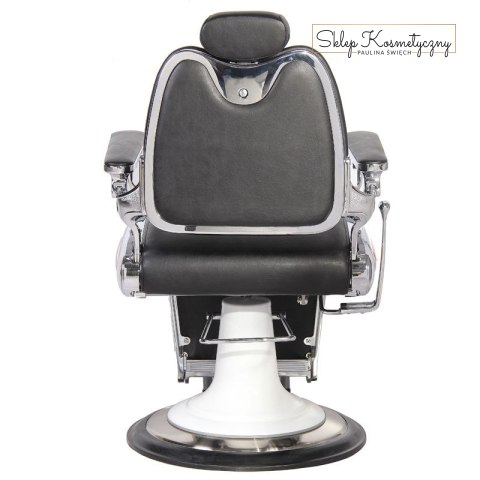 Gabbiano fotel barberski Moto Style czarny
