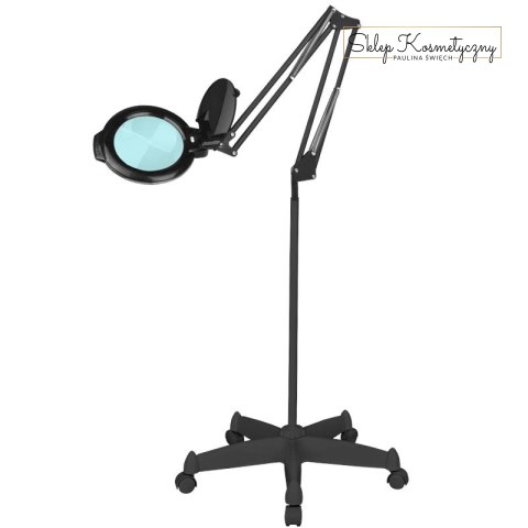 Lampa lupa led Glow Moonlight 8013/6' black ze statywem