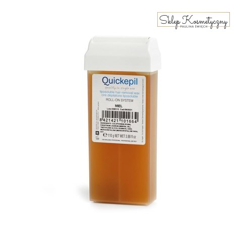 Quickepil wosk do depilacji rolka mel natural 110 g