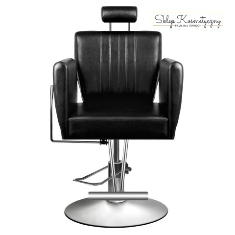 Hair System fotel fryzjerski barberski 0-179 czarny