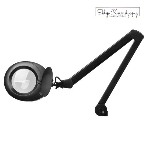 Lampa lupa Elegante 6025 60 led smd 5d black ze statywem