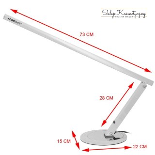 Lampa na biurko Slim 20W aluminium