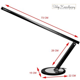 Lampa na biurko Slim 20W czarna