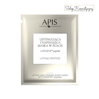 APIS LIFTING PEPTIDE Liftingująco - napinający maska w płacie z SNAP-8 TM peptide 20 g