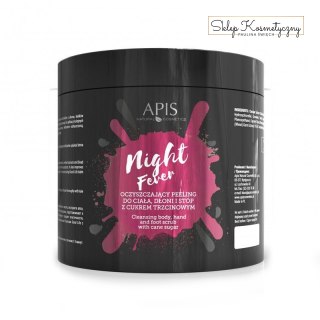 Apis night fever oczyszczający peeling do ciała, dłoni i stóp, 700 g