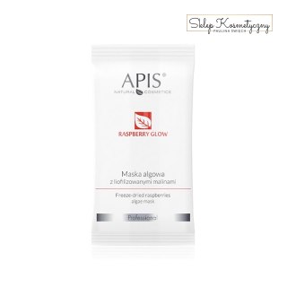 Apis raspberry glow, maska algowa z liofilizowanymi malinam 20 g