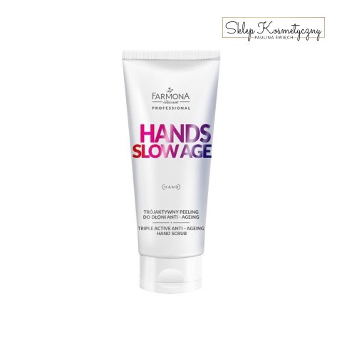 Farmona hands slow age trójaktywny peeling do dłoni anti-ageing 200 ml