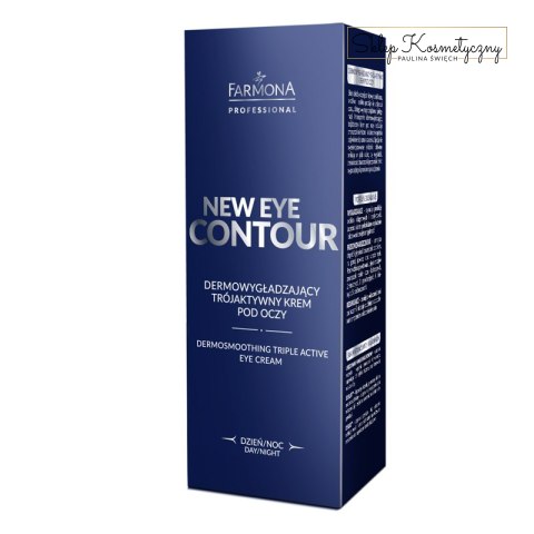 Farmona new eye contour dermowygładzający trójaktywny krem pod oczy 30 ml