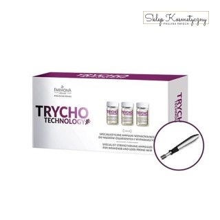 Farmona trycho technology specjalistyczne ampułki wzmacniające do włosów osłabionych i wypadających 10 x 5 ml