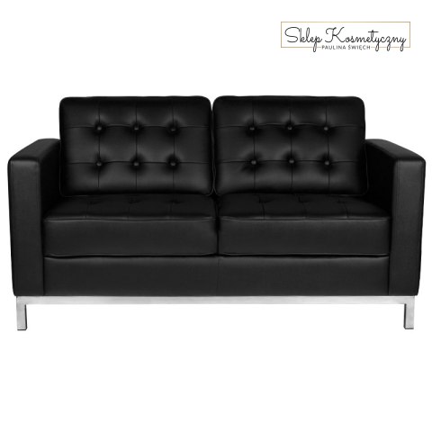 Gabbiano sofa do poczekalni BM18019 czarna