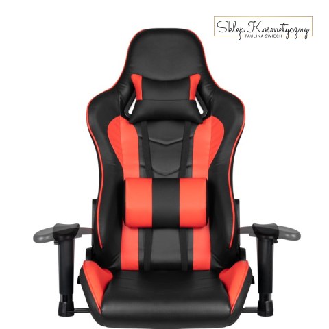 Fotel gamingowy Premium 557 czerwony