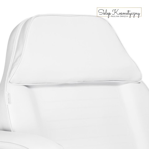 Fotel kosmetyczny 557A z kuwetami biały