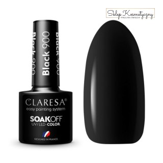 CLARESA Lakier hybrydowy BLACK 900 -5g