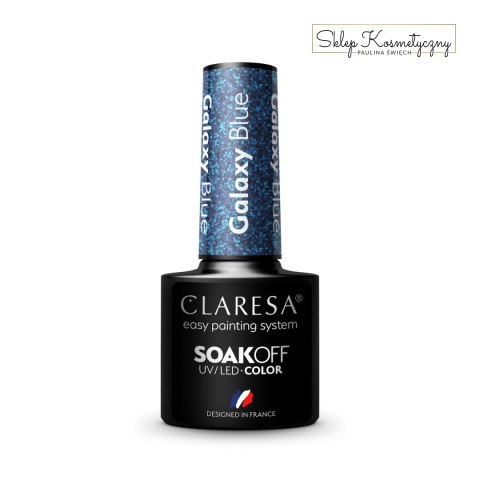 CLARESA Lakier hybrydowy Galaxy Blue 5g