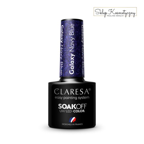 CLARESA Lakier hybrydowy Galaxy Navy Blue 5g