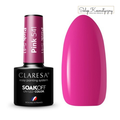 CLARESA Lakier hybrydowy PINK 541 -5g