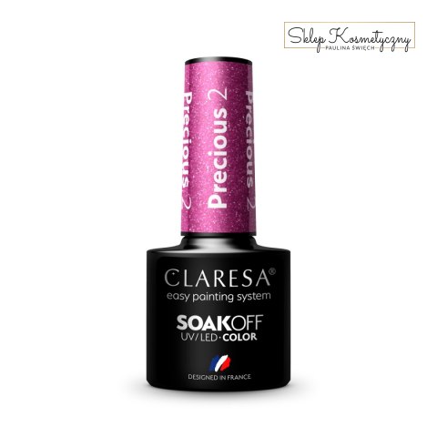 CLARESA Lakier hybrydowy Precious PS2 5 ml