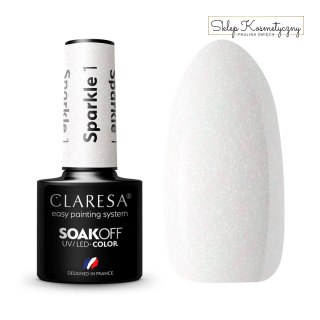 CLARESA Lakier hybrydowy SPARKLE 1 -5g