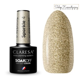 CLARESA Lakier hybrydowy SPARKLE 4 -5g