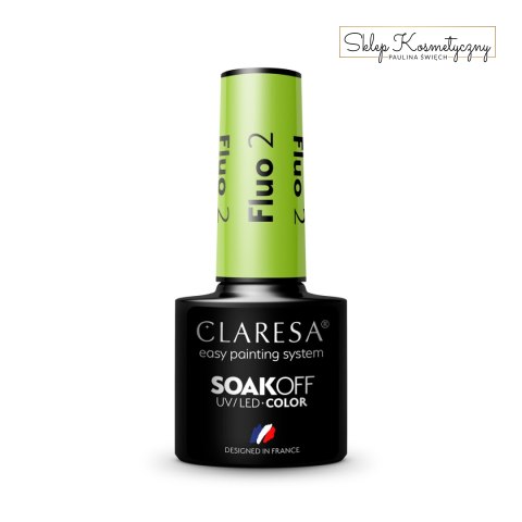 CLARESA lakier hybrydowy FLUO 2 -5g