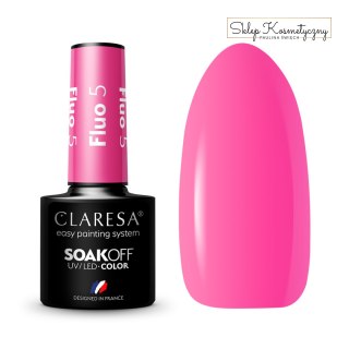 CLARESA lakier hybrydowy FLUO 5 -5g