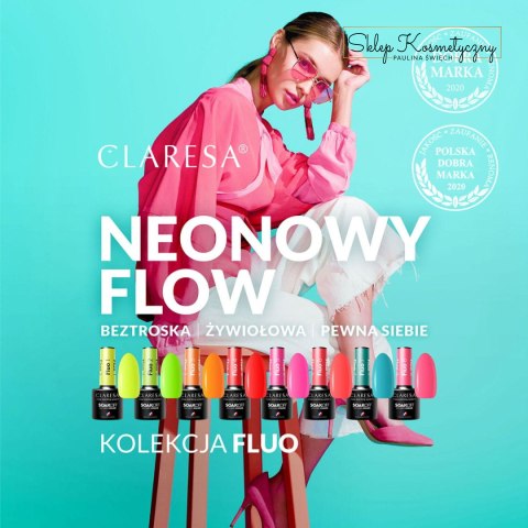 CLARESA lakier hybrydowy FLUO 7 -5g