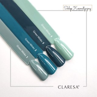 CLARESA lakier hybrydowy GREEN WINKS 3 -5g