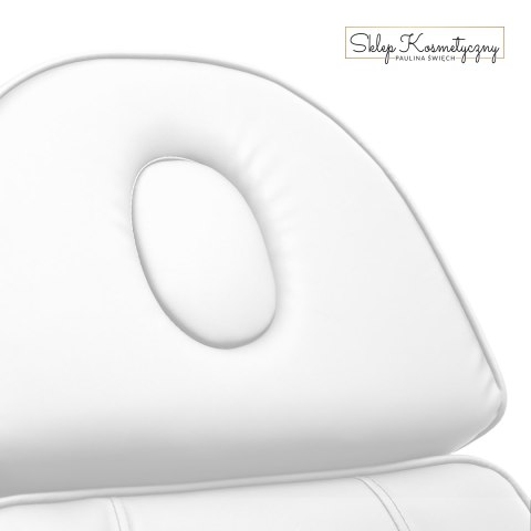 Fotel kosmetyczny elektryczny SILLON Lux 273b 3 silniki biały
