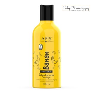 Apis fruit shot, bananowy żel pod prysznic 500 ml