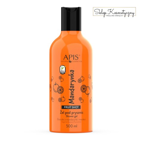 Apis fruit shot, mandarynkowy żel pod prysznic 500 ml