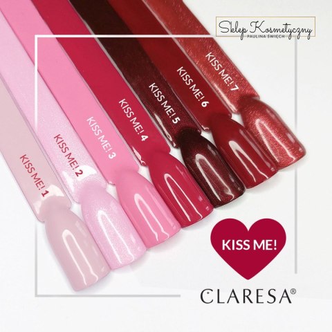 CLARESA lakier hybrydowy Kiss Me! 1 -5g