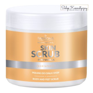 Farmona skin scrub pure vanilla peeling do ciała i stóp wanilia 500 g