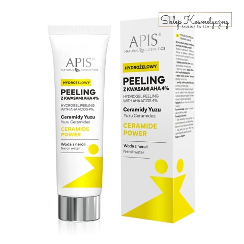 Apis ceramide power hydrożelowy peeling z kwasami AHA 4% 100 ml