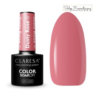 CLARESA Lakier hybrydowy DUSTY ROSE 6 -5g