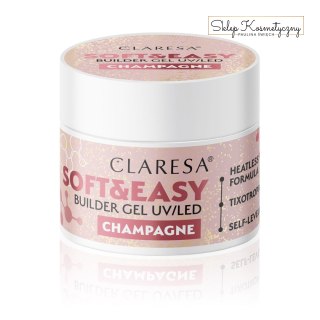 Claresa żel budujący Soft&Easy gel champagne 45g