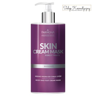 Farmona skin cream mask forest fruits kremo - maska do ciała i do stóp owoce leśne 500 ml