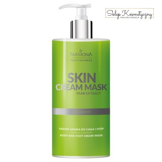 Farmona skin cream mask pear extract kremo - maska do ciała i do stóp gruszka 500 ml