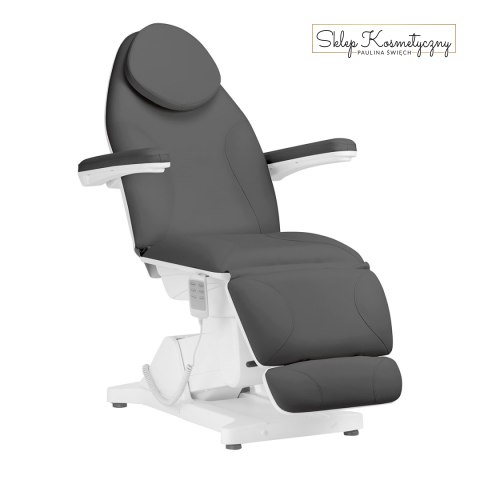 Fotel kosmetyczny elektryczny Sillon Basic 3 siln. szary