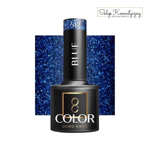 OCHO NAILS Lakier hybrydowy blue 512 -5 g