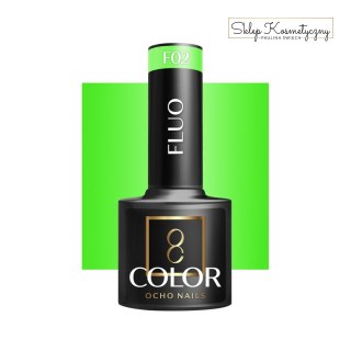 OCHO NAILS Lakier hybrydowy fluo F02 -5 g