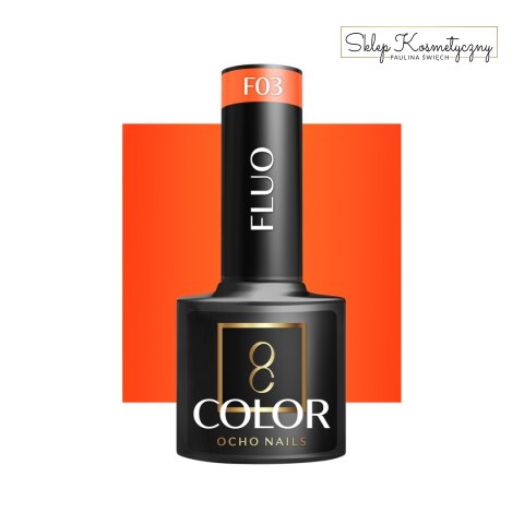 OCHO NAILS Lakier hybrydowy fluo F03 -5 g