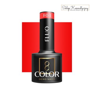 OCHO NAILS Lakier hybrydowy fluo F04 -5 g