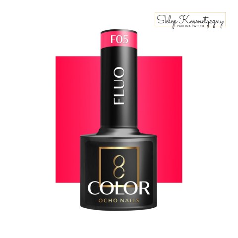 OCHO NAILS Lakier hybrydowy fluo F05 -5 g