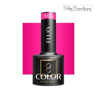 OCHO NAILS Lakier hybrydowy fluo F06 -5 g