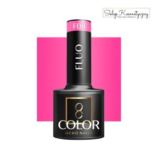 OCHO NAILS Lakier hybrydowy fluo F08 -5 g