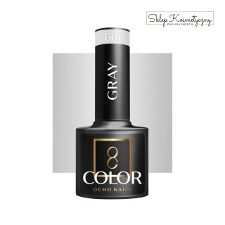 OCHO NAILS Lakier hybrydowy gray 601 -5 g