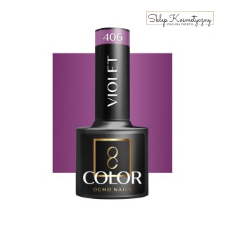 OCHO NAILS Lakier hybrydowy violet 406 -5 g