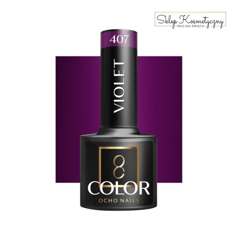 OCHO NAILS Lakier hybrydowy violet 407 -5 g